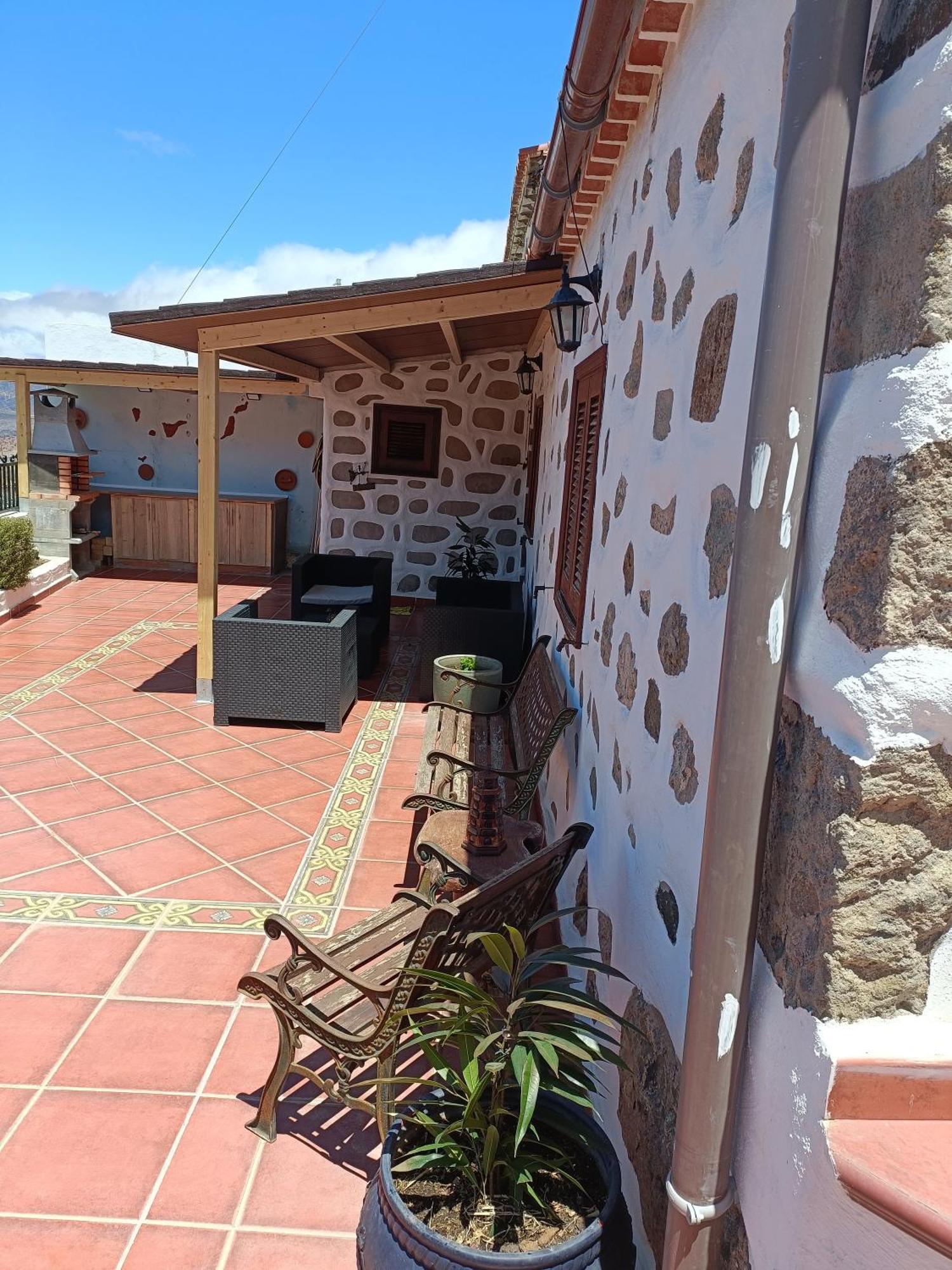 Casita Roque Nublo Villa Техеда Екстериор снимка